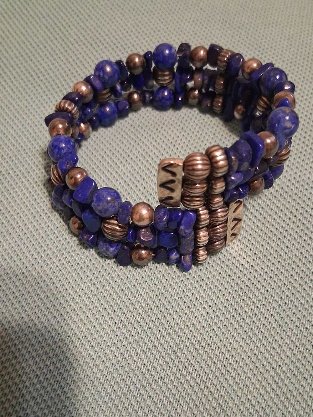 Lapis Lazuli Bracelet Blue
